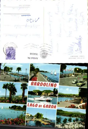 764558 Bardolino Lago di Garda Provinz Verona Italy VW Käfer Gardasee