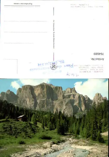 764689 Dolomiten Gruppo Sella Fassatal Val di Fassa Trient Italy Trentino Trento
