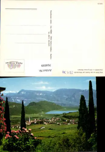 764699 Kaltern an der Südtiroler Weinstraße Caldaro Bez. Überetsch-Unterland Italy