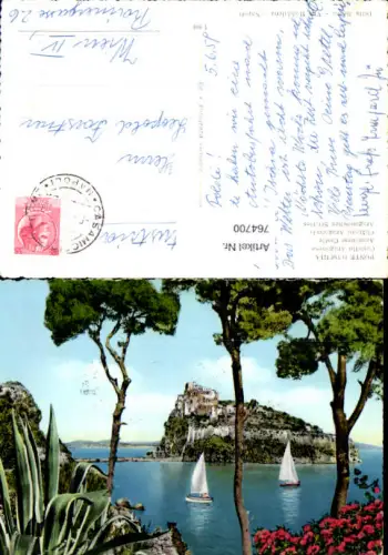 764700 Ischia Ponte Castello Aragonese Neapel Italy