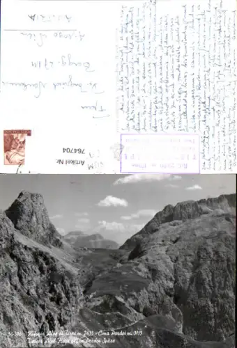 764704 Tierser Alpl Hütte Tiers Tires Pordoi Spitze Trentino Bozen Bolzano Italy