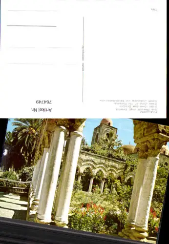 764749 Palermo San Giovanni degli Eremiti Palermo Italy