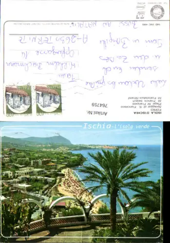 764759 Ischia, Forio Spiaggia di S. Francesco Napoli Neapel Italy