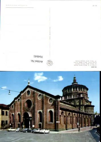 764845 Milano Chiesa di S. Maria VW Käfer Mailand Italy