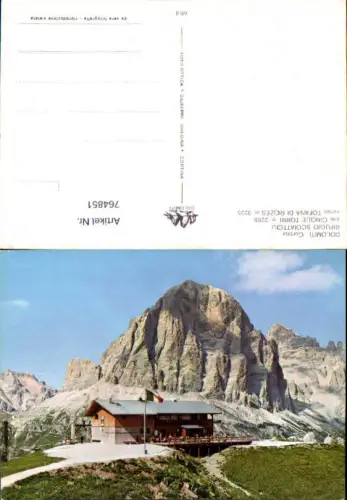 764851 Cortina d'Ampezzo Rifugio Scoiattoli Cinque Torri Provinz Belluno Italy