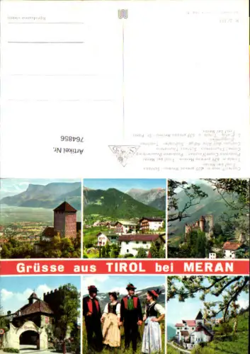 764856 Meran Merano Tirol Tirolo Trentino Italy
