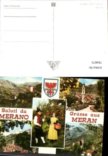 764875 Meran Bez. Burggrafenamt Italy Merano Trentino