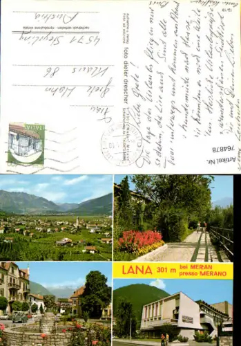 764878 Lana bei Merano Meran Trentino Südtirol Italy