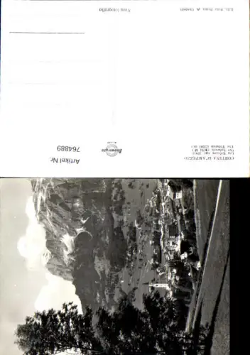 764889 Cortina d'Ampezzo Le Tofane Provinz Belluno Italy