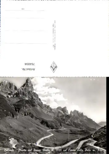 764894 Passo Rolle Dolomiti San Martino di Castrozza Cimon della Pala Trient Italy