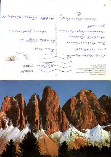 764898 Geislerspitzen Villnöß Trentino Bolzano Bozen Südtirol Italy