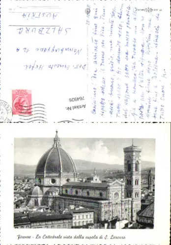 764926 Firenze La Cattedrale Florenz Italy