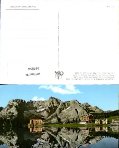 764954 Lago di Misurina Auronzo di Cadore Sorapis Provinz Belluno Italy