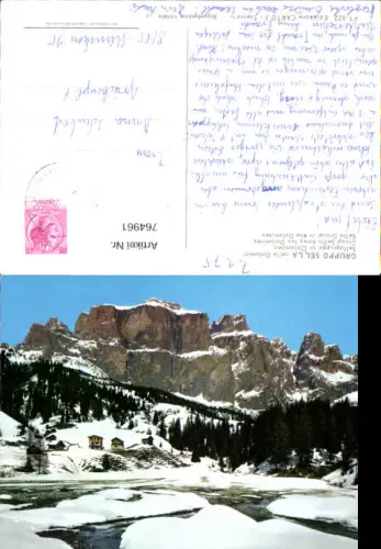 764961 Sellagruppe Dolomiten Canazei Gröden Wolkenstein Gardena Trentino Bozen Italy