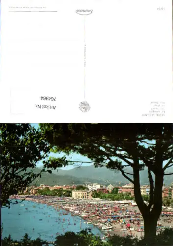 764964 Sestri Levante Genova Strandleben Genua Italy