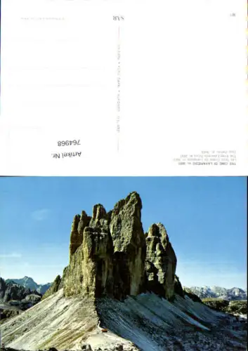 764968 Tre Cime di Lavaredo Auronzo di Cadore Trentino Belluno Italy