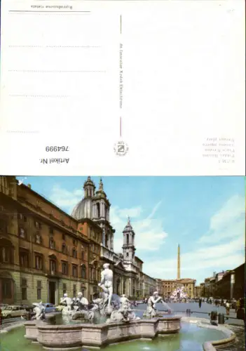 764999 Roma Piazza Navona Rom Italy