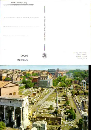 765001 Roma Forum Romano Rom Italy