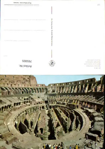 765005 Roma Interno Colosseo Rom Italy