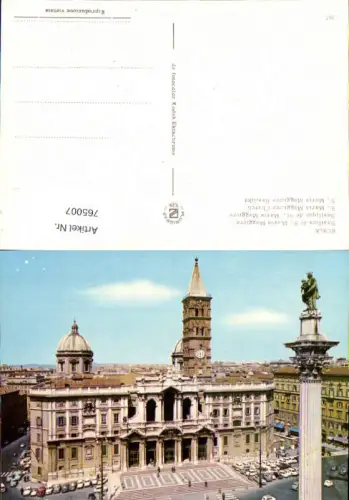 765007 Roma Basilica di S. Maria Maggiore Rom Italy