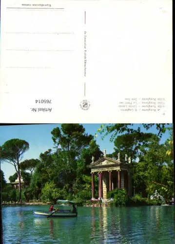 765014 Rom, Villa Borghese Rom Italy