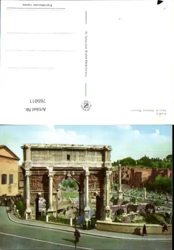765011 Roma Arco di Settimio Severo Rom Italy
