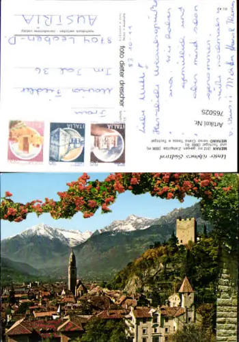 765025 Meran Merano Südtirol Zielspitze Tschigat Trentino Burggrafenamt Italy