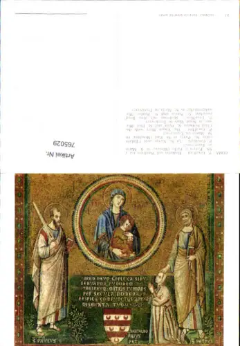 765029 Rom S. Maria in Trastevere Rom Hauptstadt Italy