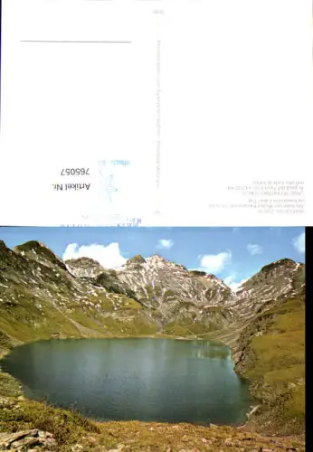 765057 Wilder See Vals Trentino Valser Tal Provinz Südtirol Italy