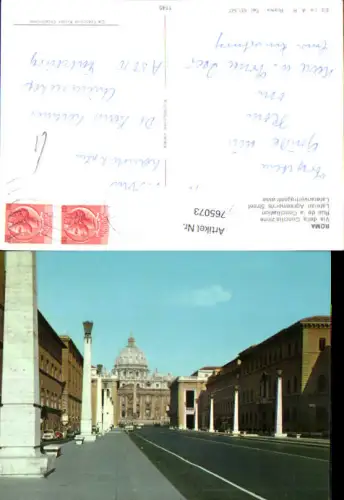 765073 Roma Via della Conciliazione Rom Italy