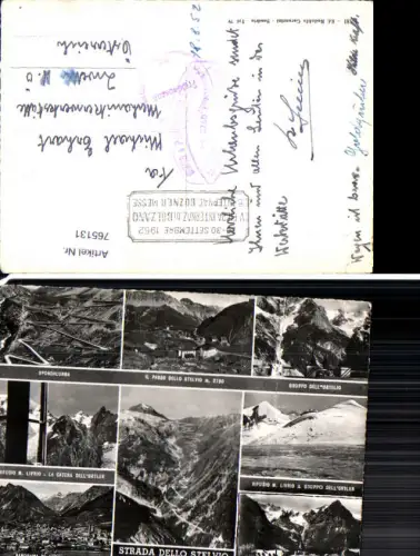 765131 Passo dello Stelvio Stilfser Joch dell'Ortelio Sulden Stilfs Bozen-Südtirol Italy