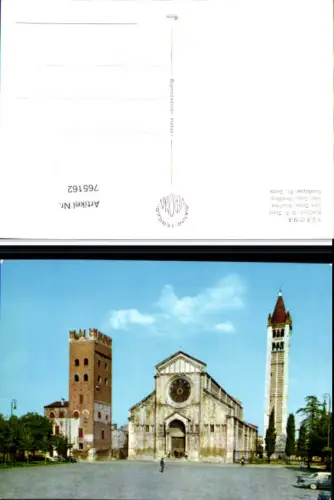 765162 Verona Basilica di S. Zeno Provinz Verona Italy