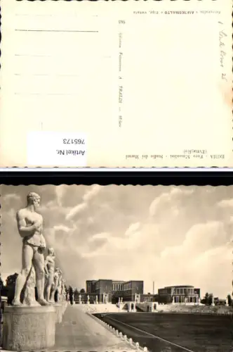 765173 Roma, Foro Mussolini, Stadio dei Marmi Rom Italy