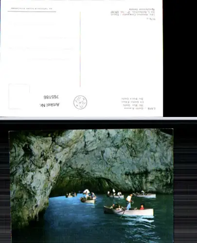 765186 Capri, Grotta Azzurra Neapel Italy Grotte