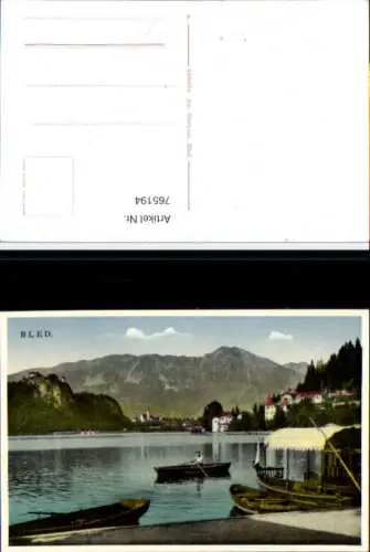 765194 Bled Veldes Boot Krain Bled Slovenia