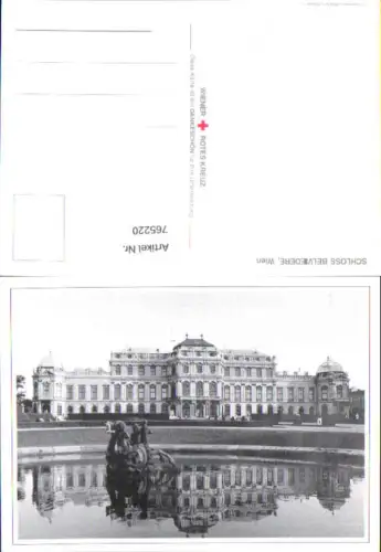 765220 REPRO Wien Schloss Belvedere Wien
