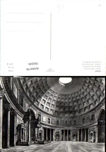 765245 Rom Pantheon Rom Hauptstadt Italy