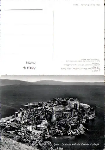 765274 Gaeta La storica mole del Castello d'Angiò Provinz Latina Italy