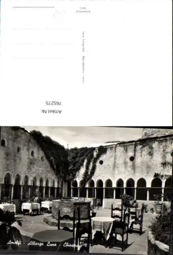765275 Amalfi, Albergo Luna Chiostro Provinz Salerno Italy