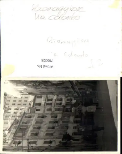 765328 Foto-AK Riomaggiore Via Colombo Provinz La Spezia Italy