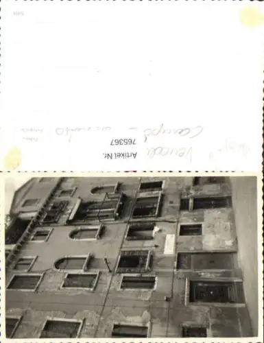 765367 Venedig Venezia 1956 Campo S. Silvesto