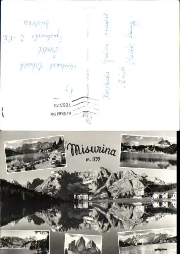 765373 Misurina Cortina Provinz Belluno Italy