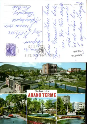 765418 Abano Terme Prov. Padua Italy