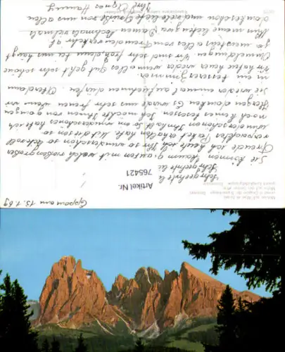 765421 Langkofelgruppe Wolkenstein Gröden Gardena Bozen Südtirol Italy