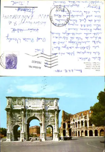 765432 Rom Arco di Costantino Colosseo Rom Italy