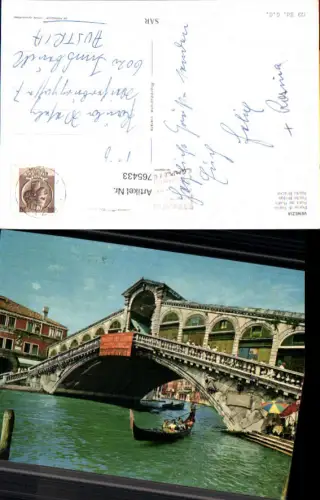 765433 Venedig Rialto Brücke Venedig Italy