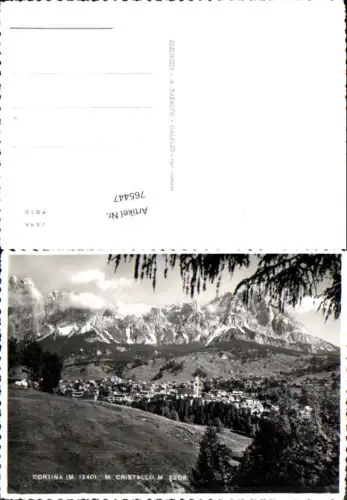 765447 Cortina d'Ampezzo Monte Cristallo Provinz Belluno Italy