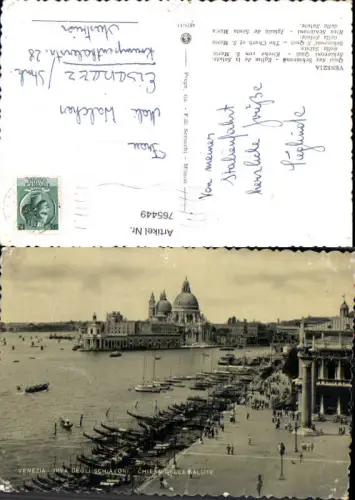 765449 Venezia Riva degli Schiavoni Chiesa della Salute Venedig Italy