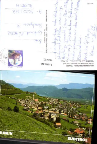 765452 Tramin Provinz Bozen - Südtirol Italy