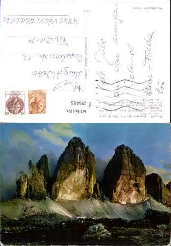 765455 Drei Zinnen Provinz Südtirol Italy Trentino Sexten sesto Gröden